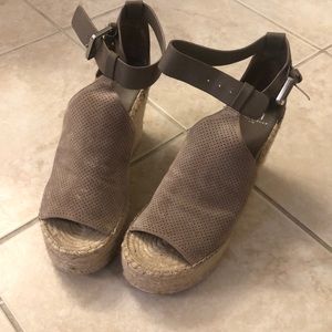 Marc Fisher espadrille wedge